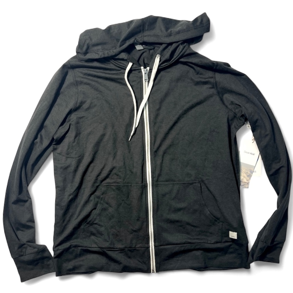 NWT Vuori Halo Performance Hoodie 2.0 Black Heather